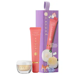 Tatcha Glossy & Golden Lip Gift Set Balm