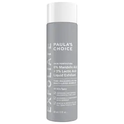 Paula's Choice 6% Mandelic Acid + 2% Lactic Acid AHA Liquid Exfoliant for Dark Spots, Textured Skin Scrub