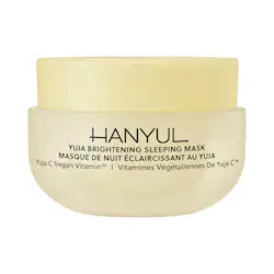 Hanyul Korean Mini Yuja Brightening Sleeping Mask & Moisturizer with Vitamin C and Niacinamide