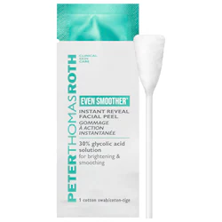 Peter Thomas Roth Even Smoother Facial Peel Exfoliator with Glycolic Acid for Brightening