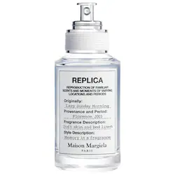 Maison Margiela ’REPLICA’ Lazy Sunday Morning Eau de Toilette with White Musk, Lily of the Valley, and Iris Fragrance - Image 2