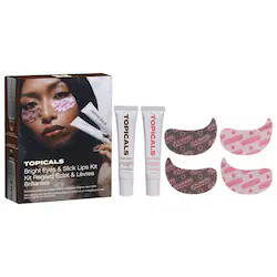 Topicals Bright Eyes & Slick Lips Kit Limited Edition Gift Set Balm