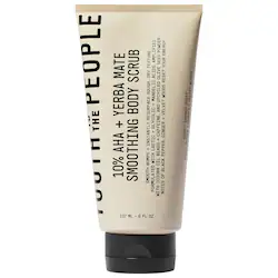 Youth To The People 10% AHA + Yerba Mate Smoothing Energy Body Scrub with Upcycled Olive Seed Powder