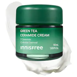 innisfree Green Tea Ceramide Cream for Redness & Barrier Repair