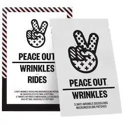 Peace Out Microneedling Anti-Wrinkle Retinol Patches Mask