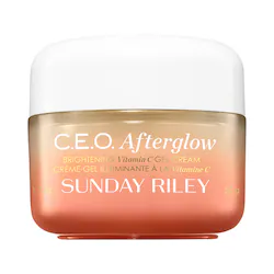 Sunday Riley C.E.O. Afterglow Brightening Vitamin C Moisturizer Cream