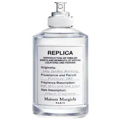 Maison Margiela ’REPLICA’ Lazy Sunday Morning Eau de Toilette with White Musk, Lily of the Valley, and Iris Fragrance