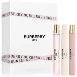 BURBERRY Her Eau de Parfum & Parfum for Women Trio Gift Set Fragrance