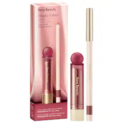 Rare Beauty by Selena Gomez Mauve Faves Lip Duo Makeup Gift Set Oil