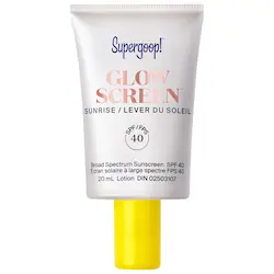 Supergoop! Mini Glowscreen SPF 40 Sunscreen with Hyaluronic Acid + Niacinamide